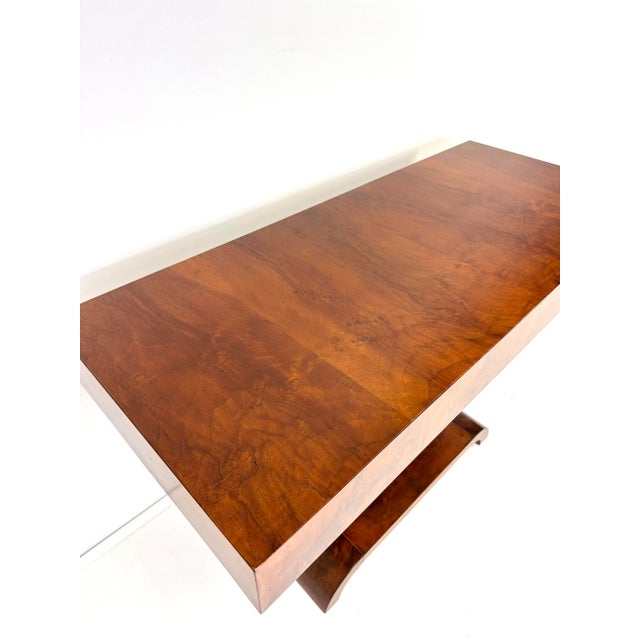 Brown 1930's Swedish Art Deco Console Table For Sale - Image 8 of 11