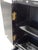 Vintage Chinese Asian Black Lacquer Chinoiserie Cabinet Side Table For Sale - Image 9 of 18