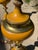 Hollywood Regency 1970s Stiffel Torch Table Lamps, Brass and Enamel- A Pair For Sale - Image 3 of 12