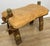 Vintage Ottoman in Oak For Sale - Image 17 of 17