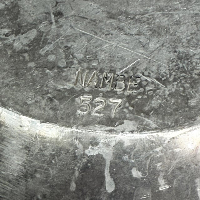 Mid-Century Modern Large Mid Century Modern Nambe Free Form Alloy Metal Serving Platter & Bowl - 2 Pieces For Sale - Image 3 of 3