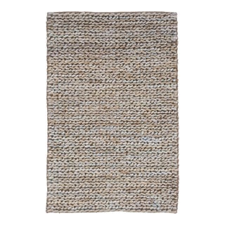 Dash & Albert by Annie Selke Jute Woven Seaglass Rug, 8' x 10' For Sale