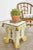 Mid 20th Century Midcentury Italian Majolica Neoclassical Style Garden Seat Stool For Sale - Image 5 of 13
