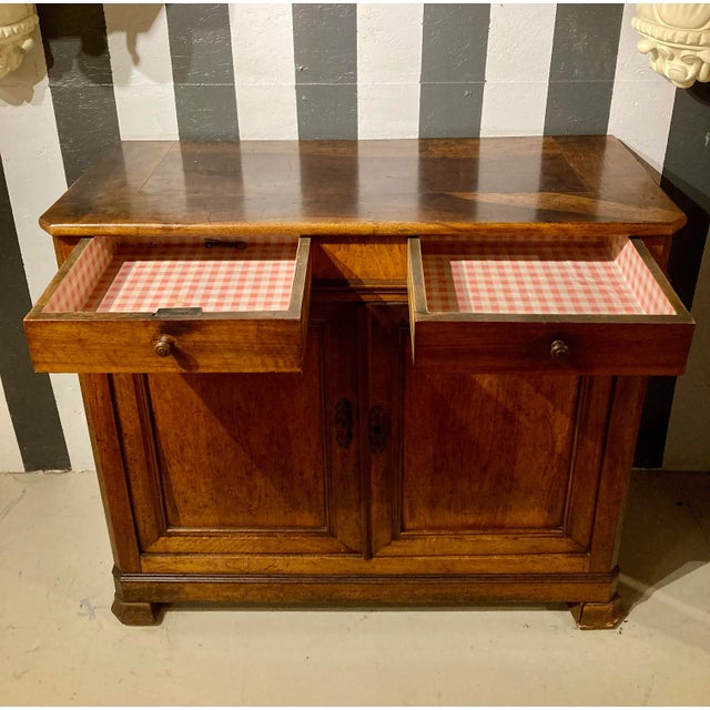 Napoleon III Walnut Buffet For Sale - Image 4 of 7