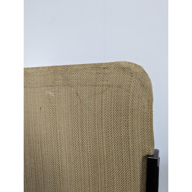 Brown Italian Design Wood and Chrome Chairs, Set of 4 For Sale - Image 8 of 9