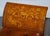 Antique Dutch Marquetry Window Piano Stool with Hand-Dyed Chesterfield Seat For Sale - Image 10 of 16