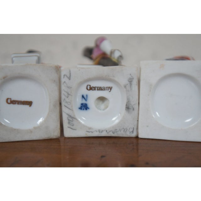 Antique A.J. Uffrecht & Co Germany Porcelain Soldier Figurines - Set of 3 For Sale - Image 6 of 13