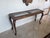 20th Century French Console Table With Glass Top For Sale - Image 4 of 6