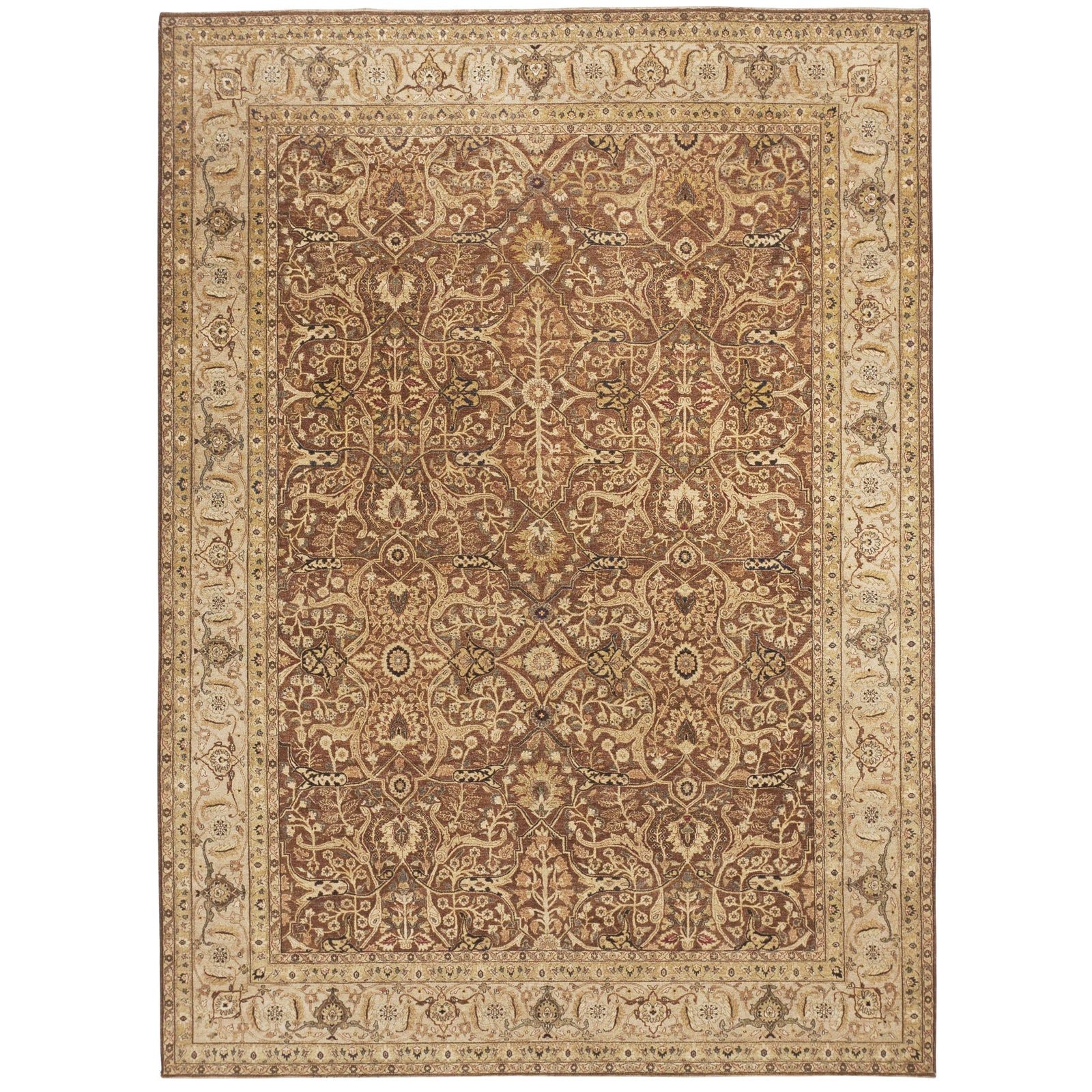 Handmade Indian Rugs 8'7"x 11'10" Chairish