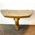 Small Italian Gilt Pine Wall Mount Console Table / Bracket Shelf For Sale - Image 4 of 13