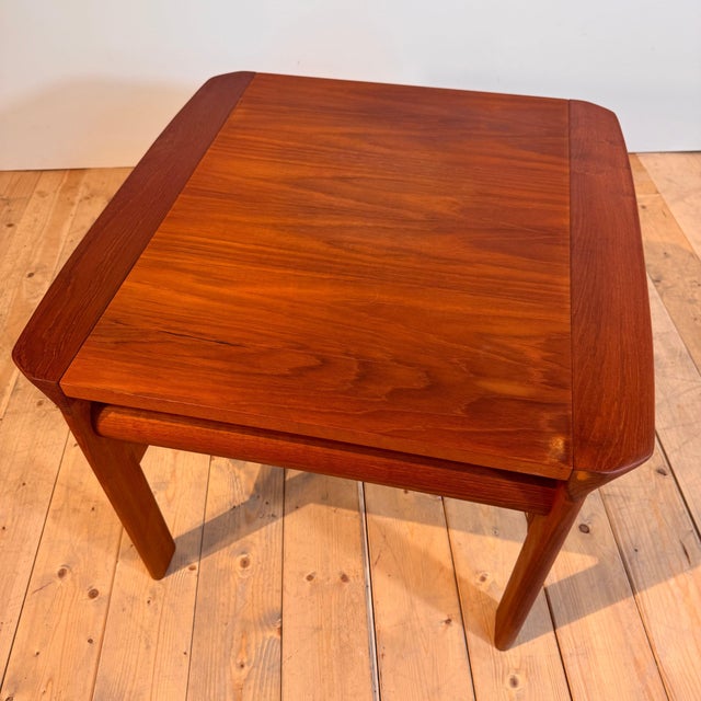 Wood Teak Coffee Table, Denmark, 1960s For Sale - Image 7 of 7