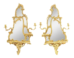 19th C. French Girondole Mirrors