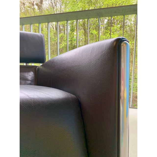 Brown Oblomov Armchair from Leolux, 2000s, Set of 2 For Sale - Image 8 of 18