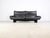 Mid-Century Modern Vintage Italian 2-Seater Sofa in Black Leather, 1980s For Sale - Image 3 of 13