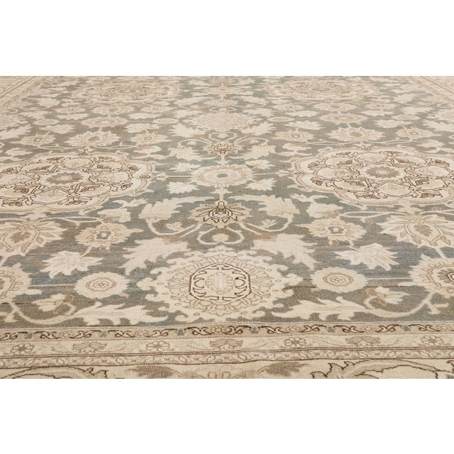 Early 20th Century Antique Persian Tabriz Rug, 09'04 X 12'09 For Sale - Image 5 of 10