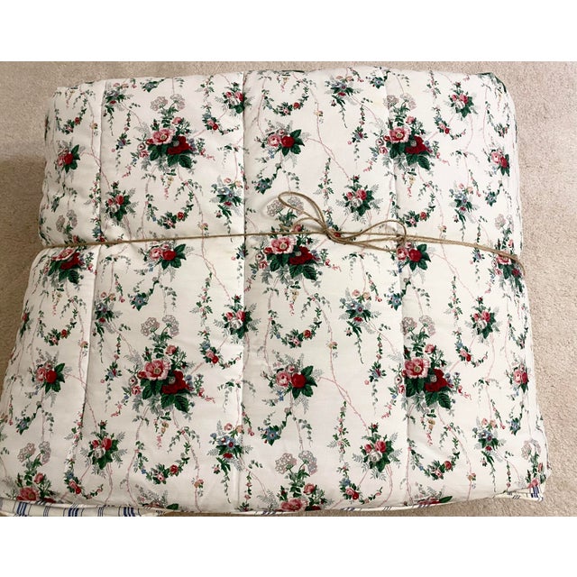 Ralph Lauren Rare “Elaine Floral” Reversible Queen Comforter Vintage Excellent “Mint” Condition For Sale - Image 12 of 12