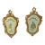 Pair of 18th Century Venetian Giltwood Rococo Etched Glass Mirrors For Sale