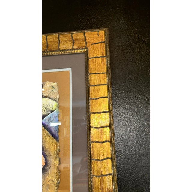 2000 - 2009 Alphanso Blake “Soulful Melodies” Original Abstract Acrylic Painting on Canvas, Framed For Sale - Image 5 of 7