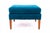 Set of 20th Century Wingback Armchair with Ottoman, Denmark, 1950s For Sale - Image 13 of 16