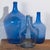Blue Blown Glass Demijohns, 1920s, Set of 2 For Sale - Image 8 of 8