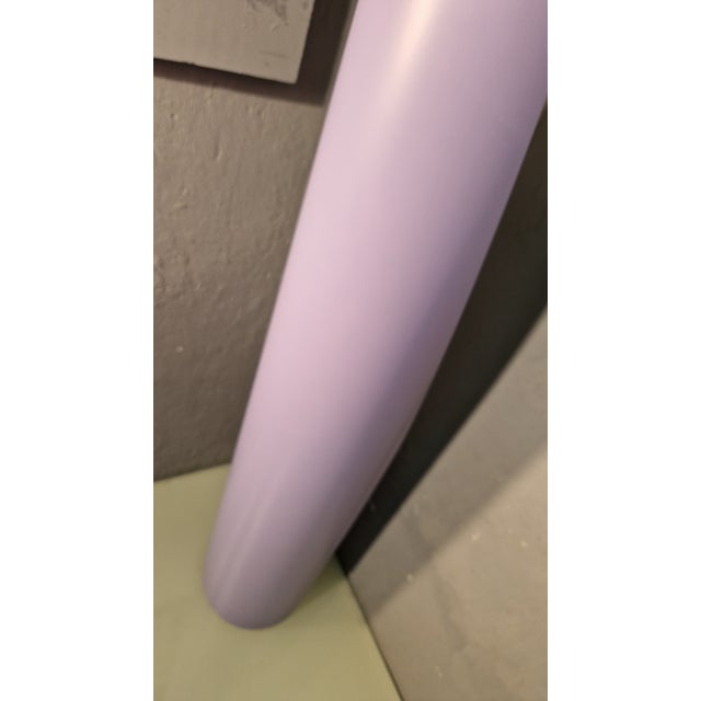 Glass Model Unghia Nail Lipstick Floor Mirror in Lilla For Sale - Image 7 of 18