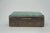 Antique Continental Silver Plate Green Jade Keepsake Trinket Snuff Box 4" For Sale - Image 6 of 15