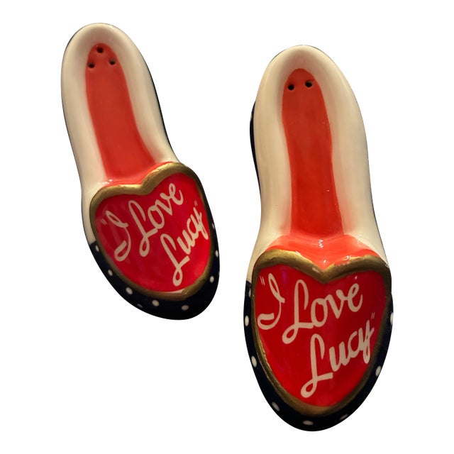 1990s I Love Lucy High Heels S & P Shakers For Sale
