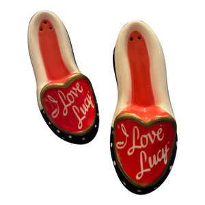 1990s I Love Lucy High Heels S & P Shakers