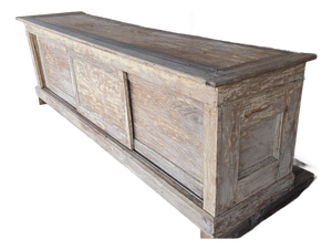 Antique Texas Mercantile Counter Cabinet