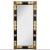 Classical Period Empire Gilt and Ebonized Pier Mirror, Mid-19th Century. 48” 23” 3” Very Good Condition for age. Minor...