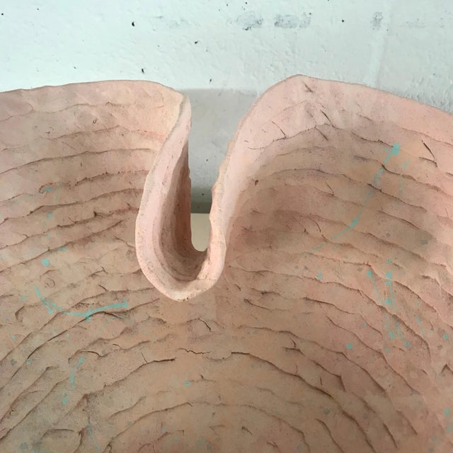 Late 20th Century Artist Made Ceramic Bowl, Signed Terry For Sale - Image 5 of 8
