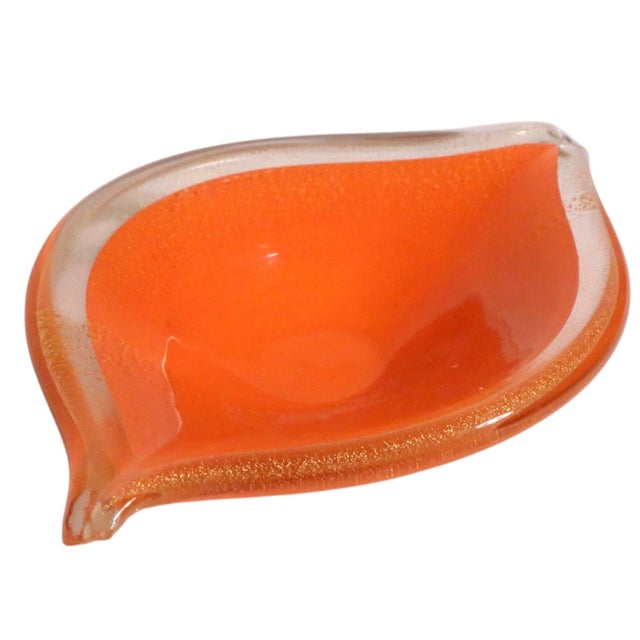 Mid-Century Modern Mid 20th Century Murano Bowl Vide Pouch For Sale - Image 3 of 8