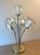 1991 Four-Light Lotus Bouquet Lamp in Beveled Glass For Sale In New York - Image 6 of 10