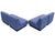 Modular Seating in Cornflower Blue Wool by Chadwick for Herman Miller, 1970s, Set of 4 For Sale - Image 10 of 18