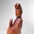 Brown Large Wooden Goddess of Mercy Lord of Compassion Kannon Statue, Japan, 1800s For Sale - Image 8 of 18