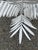 Wonderful Large Italian Vintage Tole Metal Palm For Sale - Image 4 of 7