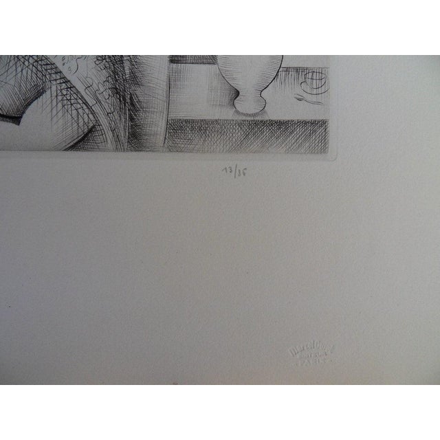 Mily Possoz, The Church of Fontenay, Engraving For Sale - Image 6 of 7