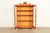 Herter Brothers Antique Victorian Carved Oak Two-Door Bookcase Cabinet | Circa 1920s For Sale - Image 4 of 13