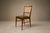 Olive Set of Eight Brazilian Modern Dining Chairs in Caviúna, Cane & Warm Olive Mohair, 1960s For Sale - Image 8 of 18