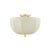 Brass Mitzi Meshelle 13.5 in. 1 Light Flush Mount in Aged Brass Finish For Sale - Image 8 of 8