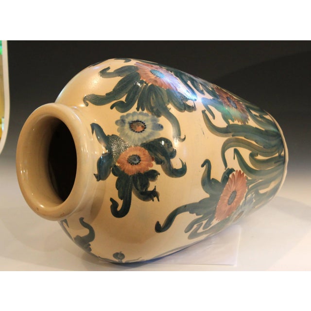 Big Rrp Co Robinson Ransbottom Roseville Garden Urn Pottery Porch Floor Vase For Sale In New York - Image 6 of 11