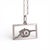 Early 20th Century Antique Art Deco Platinum Military Pendant — Diamond and Ruby For Sale - Image 5 of 6