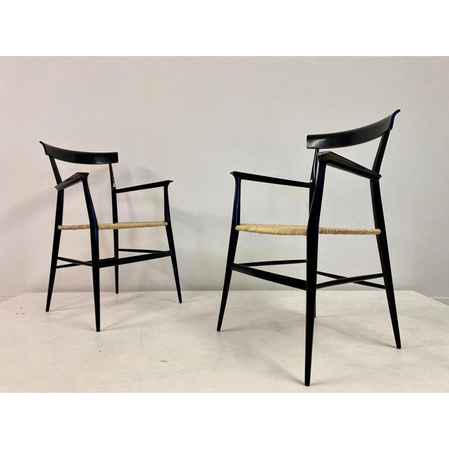 1950s Set of Tigullina Armchairs by Colombo Sanguineti, 1950s For Sale - Image 5 of 18