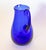 Blue Cobalt Blue Artisan Blown Glass Pitcher For Sale - Image 8 of 9