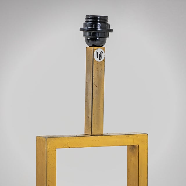 Gold Floor Lamp by Giovanni Banci for Banci Firenze, Italy, 1970s For Sale - Image 8 of 11