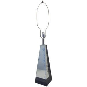 Laurel Lamp Co. Mirrored Obelisk by Pierre Cardin
