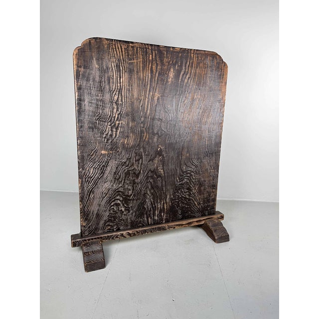 Tsuitate with Floral Decor, Meiji Era For Sale - Image 4 of 18