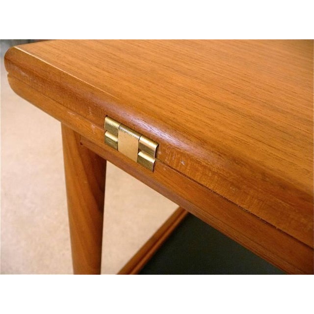 1960s Folding Top Teak Serving Trolley by Arrebo Møbler For Sale - Image 5 of 8