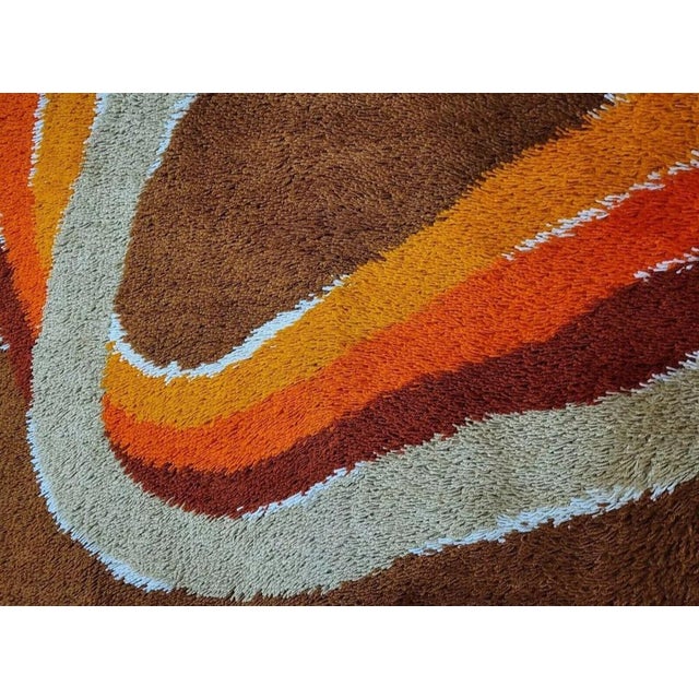 Mid-Century Rug by Herforder Tromsoe, 1970s For Sale - Image 4 of 8