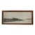 Antique Alfred J Haller Signed Fishing Village Sailboats Harbor Etching 23" For Sale